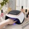Black and white rose gold nail lamp UVLED phototherapy nail dryer details Picture